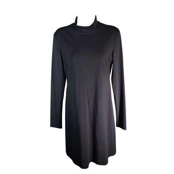 Commando Black Turtleneck Mini Dress - Picture 2 of 4